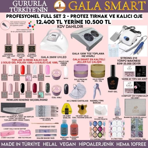 Kalıcı Oje ve Protez Tırnak Setleri